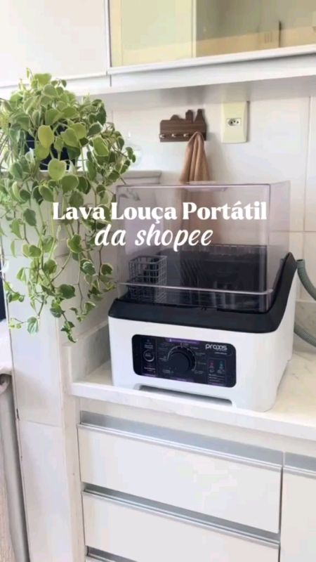 #Lava #Louças #Portátil #Semi #Automática LLPP – #Praxis #Eletrodomésticos • #Compacta e #Econômica