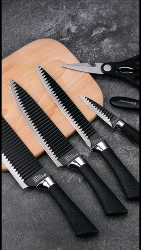 kit de facas de cozinha #kitfacas #facasdecozinha