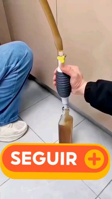 Kit Bomba De Sucção Manual Com 1.5M Mangueira + Abraçadeira + Válvula De Fluxo #viral #oferta #Promo #bombas #carro