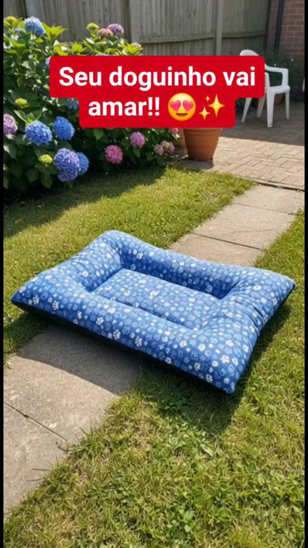 Cama Colchonete Almofada para Cachorro ou Gato Pet Pequeno Médio e Grande Lavável com Zíper. #camacachorro #caminhacachorro #camagato #colchonete #pet