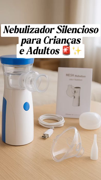 Inalador Nebulizador Portátil #inalador #nebulizador #nebulizadorportátil #nebulizadorinfantil #nebulizadorsilencioso #nebulizadorportátilparaadultos