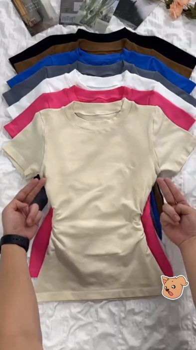 Kit Baby Tee Feminina Blusa Basica #blusabasica #babytee #feminina