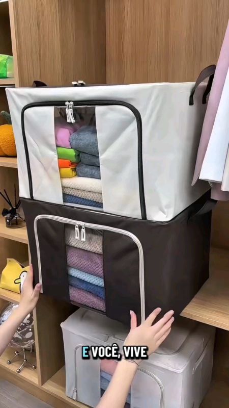 caixa orgaizadora guarda roupa