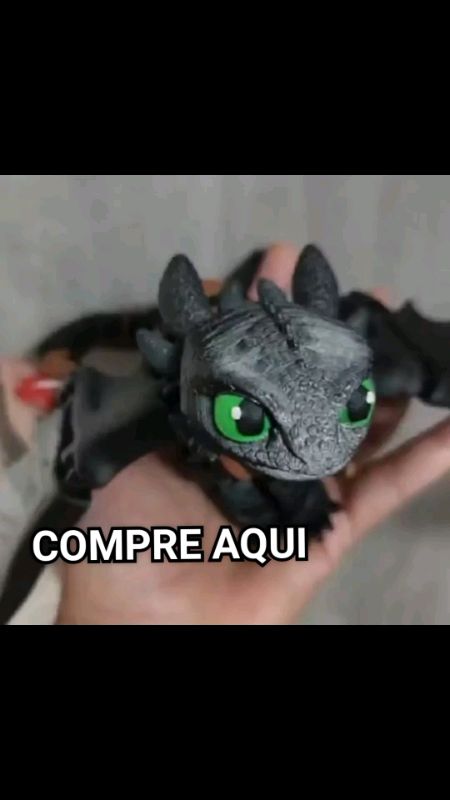 criatura articulado ##comotreinaroseudragao #dragao #bonecoarticulado #brinquedos #geek #presentes #shopee #achadinhosshopee #fyp #paravoce #viral