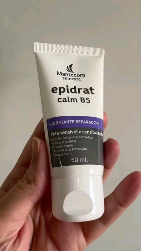 Hidratante Facial Epidrat Calm Pele Sensíveis 40g #creme #hidratante #pele #cuidadoscomapele