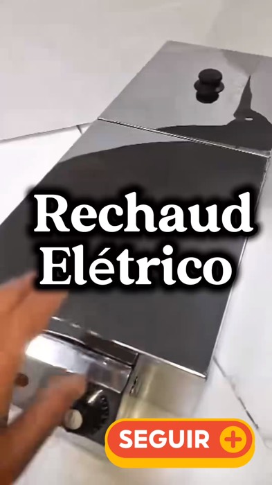 ￼Rechaud Elétrico Banho Maria 4 Cubas inox#eletrico#banhomaria#rechaud