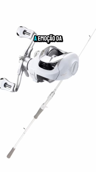 Carretilha de pesca. #carretilhadepesca #varadepesca #varadepescar #publi
