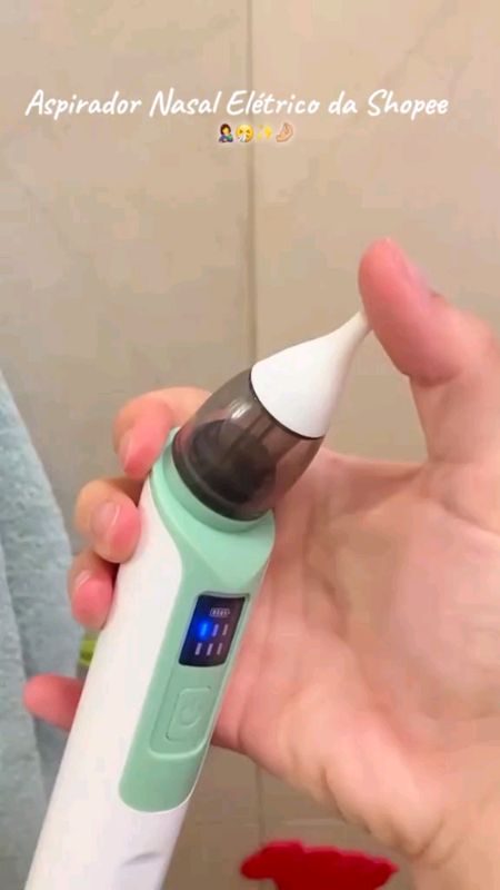 Aspirador Nasal Elétrico para bebê #aspirador #aspiradornasal #bpas86 #aspiradoreletrico #aspiradorparabebe #aspiradorrecarregavel