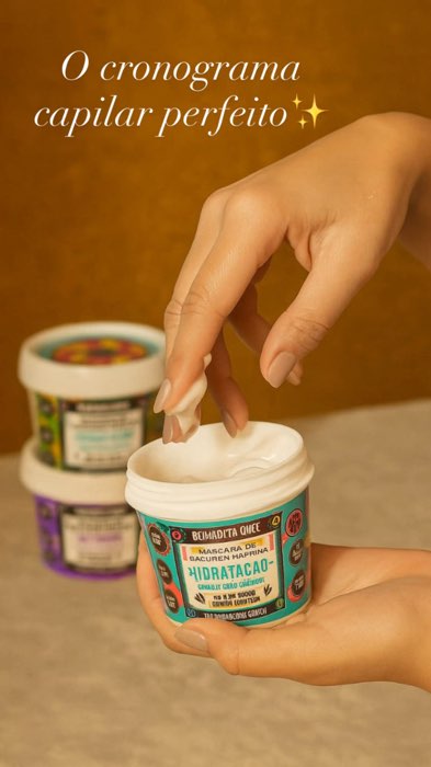 Lola Cosmetics Kit Cronograma Capilar Be(m) dita Ghee 3x100g