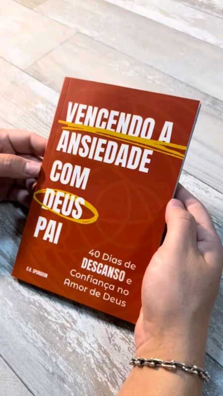 Vencendo a ansiedade com Deus#livro#biblioteca