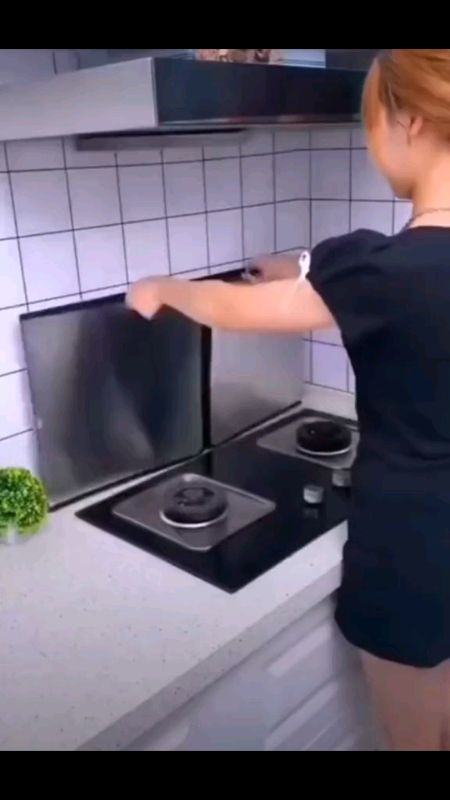 Protetor para fogão anti-respingo #cozinha #fogão #antirespingo #protetorparafogão