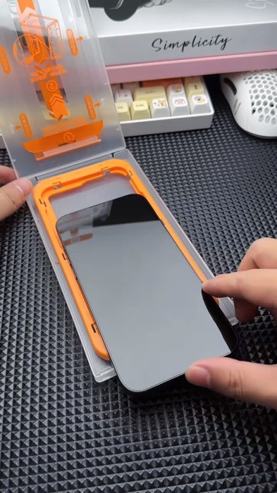 ￼Película Privacidade 3D Vidro Com Aplicador Para IPhone 16 16Promax 11 12 13 14 15#pelicula #peliculaprivacidade#peliculacelular#iphone#samsung#poco