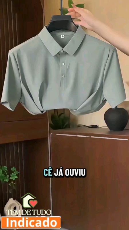 Camisa Polo Tecnológica Tecido Gelado. #pologelada #camisapolo #camisatecnologica #polo #TecidoGelado #blusapolo #blusa #viral #shopee #Promo #oferta