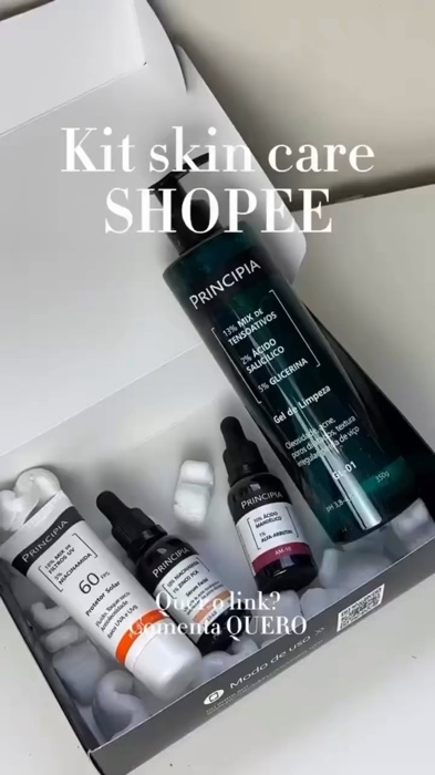 Kit Principia Anti Manchas #principia #antimanchas #kitprincipia #tratamentofacial #donadecasa #influencer #ofertarelampago #esquenta #ShopeeVideo