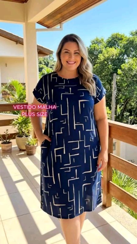 vestido Plus Size soltinho🤩#