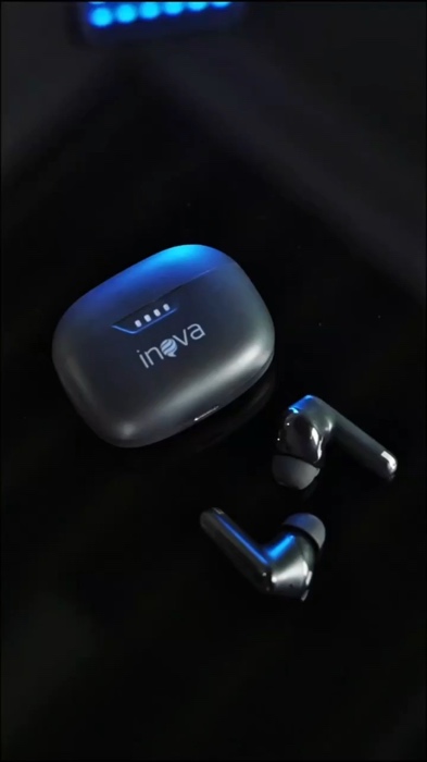 INOVA fone sem fio bluetooth original fone iphone e Android sem fio headset gamer earpods microfone #achadinhoslg
