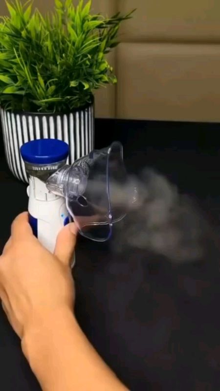 Inalador ultrassônico portátil, silencioso e compacto, para crianças e adultos, sem fio, bivolt #inalador #portatil #ultrassonico
