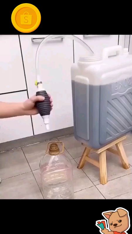 bomba plástica para puxar líquido, água gasolina - Bomba de sucção - Bomba Manual de Sucção #Bomba #sucção #Manual #Puxa #Liquido