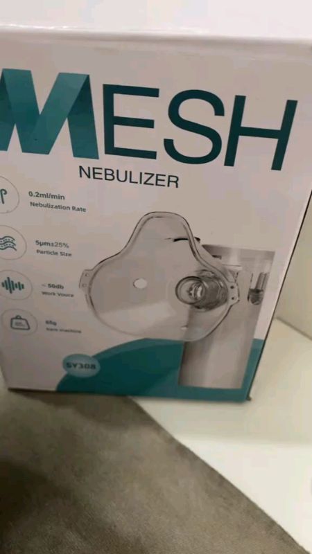 Nebulizador infantil Portátil Ultrassônico Silencioso 2 formas de Carregar. #nebulizador #nebulizacao #ultrassonico #portatil #infantil