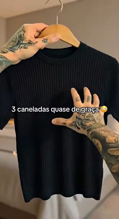 #canelada #estilo #kit3 #camisa