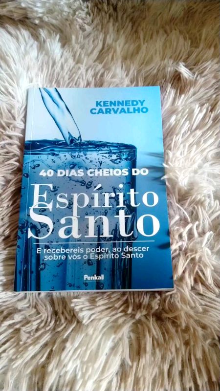 livro 40 dias cheio do Espírito Santo