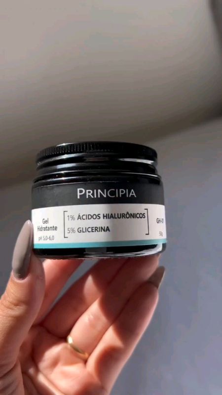 Gel Hidratante facial GH-01 Principia - Ácidos Hialurônicos + Glicerina #gelhidratantefacial #gelhidratanteprincipia #gelprincipiaGH01 #gelfacial