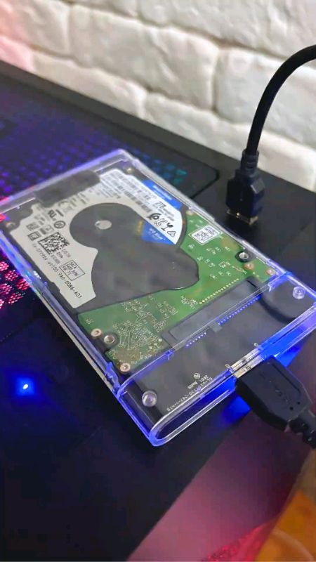 Case para HD transparente, Usb 3.0, transmissão 6gbps, Sata 2.5", Hhd #casehd #caseexterna #case #hdexterno #Sata25