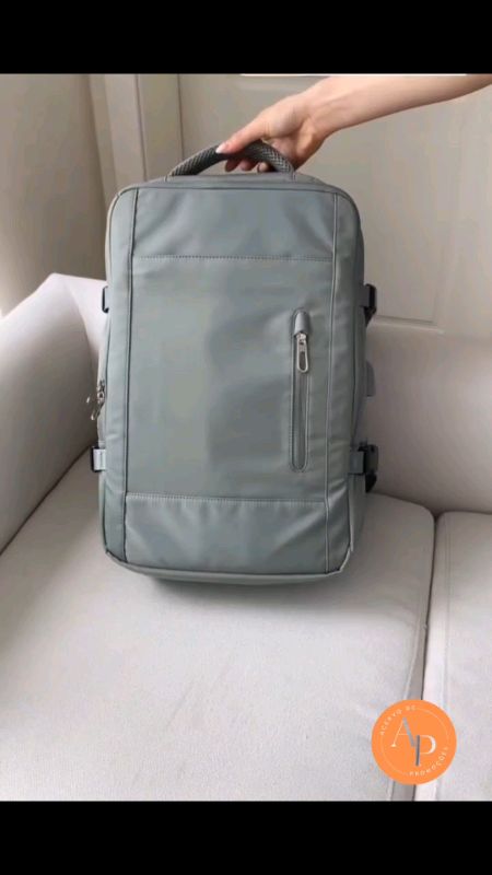 Mochila empresarial reforçada e a prova d'água para laptop unissex #mochila #mochilalaptop #mochilanotebook #mochilareforcada #bag