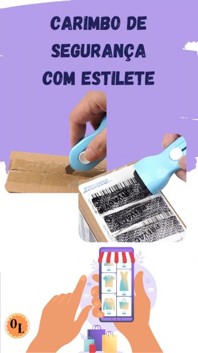 ￼Selo de confidencialidade do rolo, privacidade pessoal, graffiti, artefato de faca multifuncional#carimboapagatudo#carimboconfidencialifade