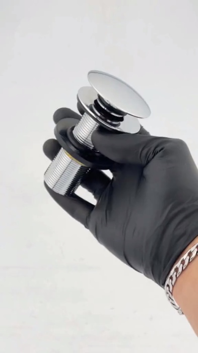 ￼Válvula Click Up Luxo Inteligente Inox Para Cuba Banheiro 1/4#banheiro#luxo#