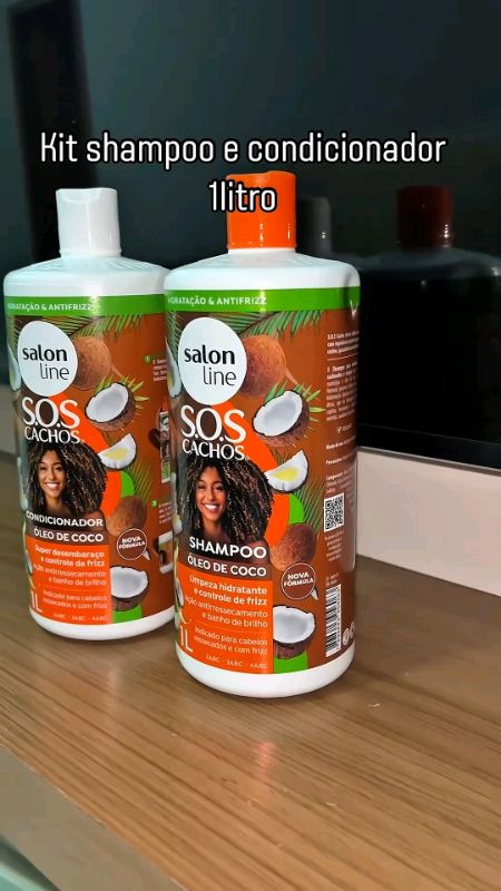 A linha S.O.S Cachos é a aliada perfeita pra deixar seus fios nutridos, brilhantes e cheios de vida #soscachos #soscachossalonline #salonline #cachos