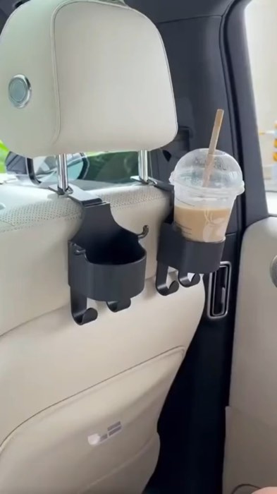 Suporte Gancho Porta-Copos E Acessórios Multiuso Veicular Universal #suportecopocarro #ganchocarro #portacopocarro #ganchomultiuso #suporteparacarro