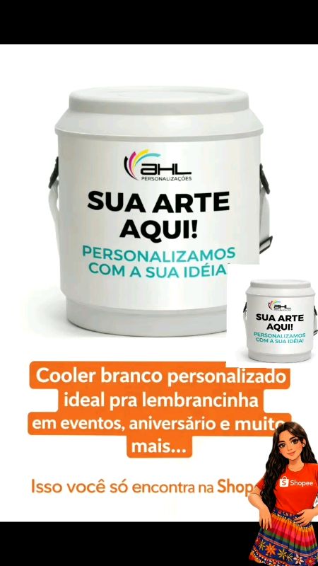 Cooler Personalizado #publi #lembrancinha #brinde  #cooler