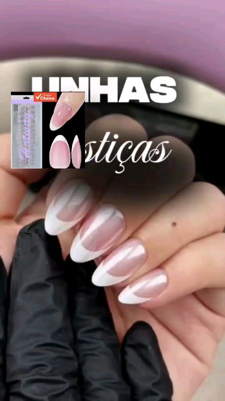 #unhapostica #francesinhas #amendoada #acrilico #unhas #nails