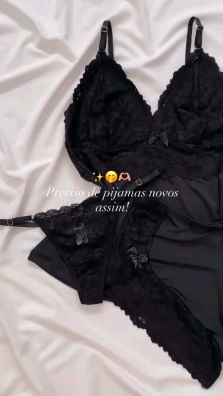 baby Doll feminino #babydool #pijama #feminino #Promo #promocao #viral #shopee #shoopee