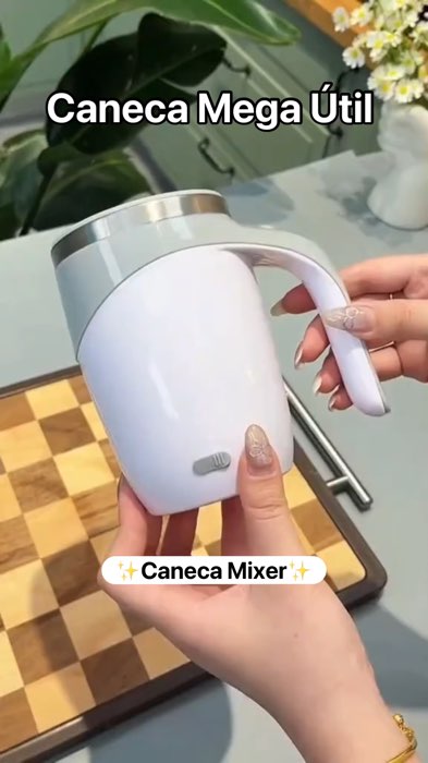 Caneca Mixer Automática Recarregável #canecarecarregavel #canecamixer #caneca #canecamistura #cabecaautomatica #mixer
