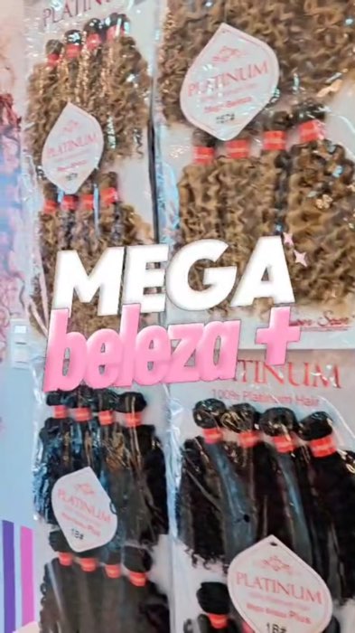 Cabelo Platinum Mega Beleza#mega #beleza #Platinum #natural #cacheado #vi #ShopeeVideo #ShopeeVideo #acheinashopee #viral