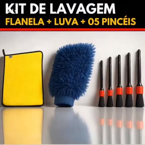 Kit para lavar motos e carros #moto#lavar#kit#limpeza