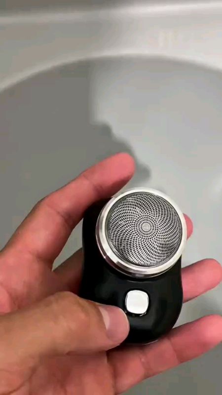 Mini Barbeador Elétrico Portátil À Prova D'água De Dupla Finalidade Tipo c De Carga Rápida Aparador De Barba De Bolso