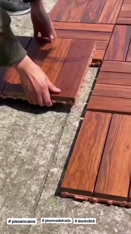 #antiderrapante #deck #pisomodular #decoração #areaexterna #achadinho130