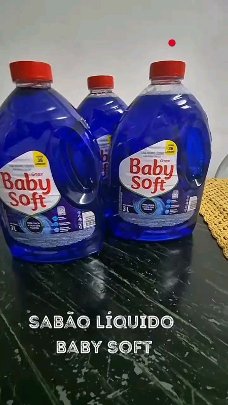 Kit Lava Roupas Liquido Baby Soft Max Performance Azul - 3l#lavarouoas#kitlavaroupas