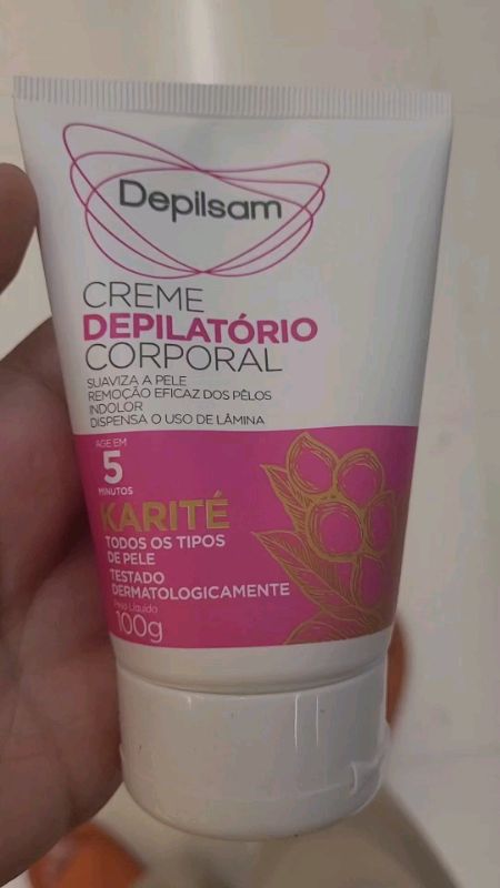 Creme depilatório corporal#cremededepilar#cremedepilatorio#depilação