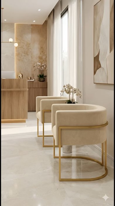 Poltrona Decorativa Cadeira Recepeção e Clinica Consultório  Escritorio  Sala de Jantar #poltrona #cadeira #decoracao #viral