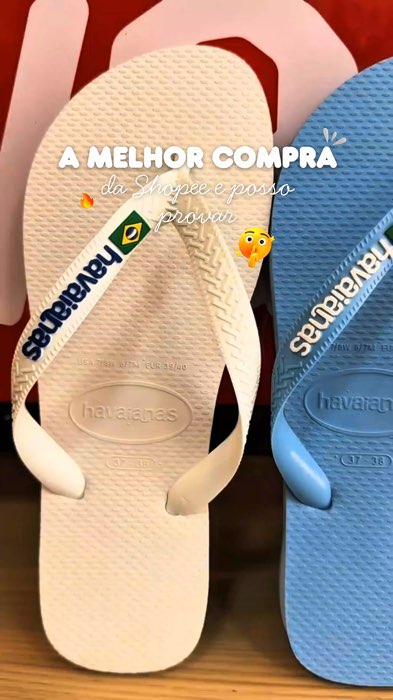Chinelo bandeirinha original, sandália de Dedo Unissex #sandalia #modaunissex #chinelodededo