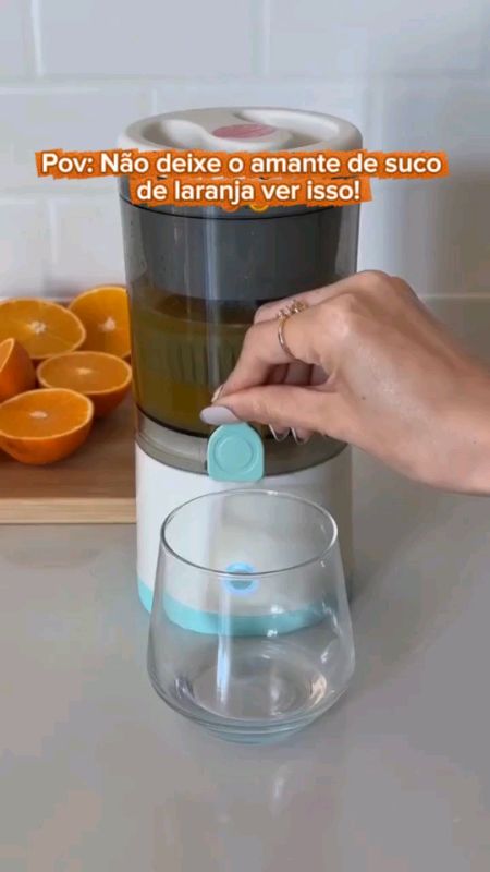Espremedor Elétrico Laranja Limão Frutas Fazer Sucos Recarregável usb. #espremedordelaranja #juicer #espremedordefrutas #EspremedorUSB