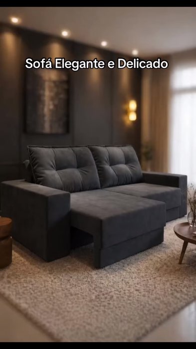 Genteee, olhem esse #Sofá que coisa mais lindaa, super elegante e delicado. E com um ótimo custo benefício