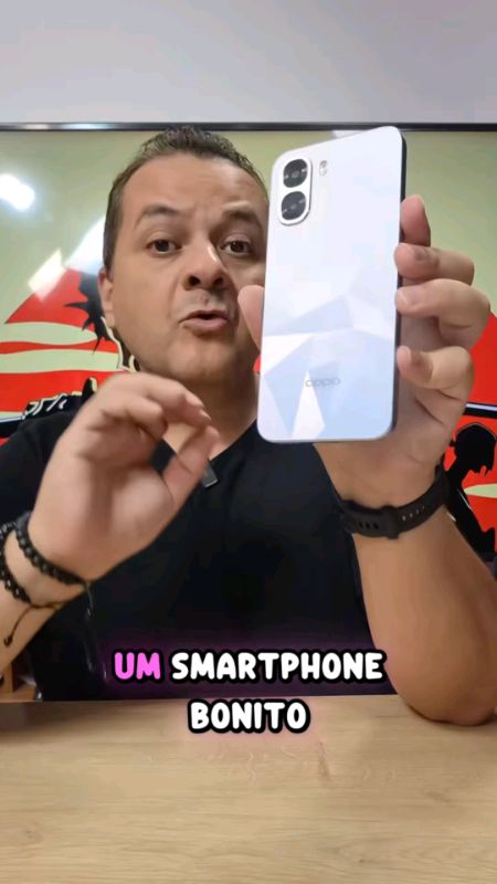 Smartphone OPPO A6t 5G 256GB 24GB (8+16GB) 6500mAh 50MP AI 120Hz NFC IP64 #smartphone #oppo #256mb
