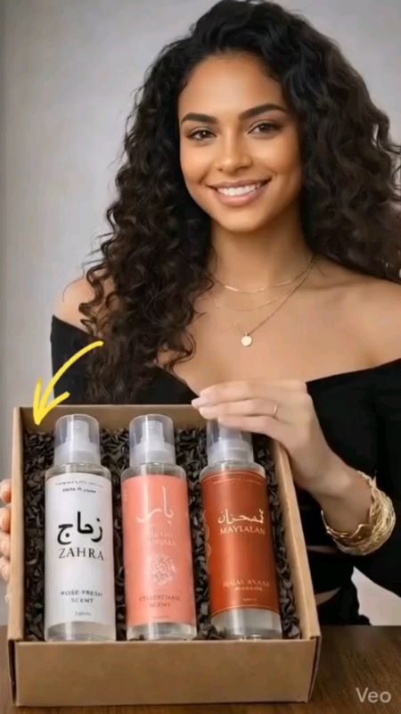 Kit Feminino Árabe Body Splash Iara Layali + Zahra 200ml cada#bodysplash#perfumes