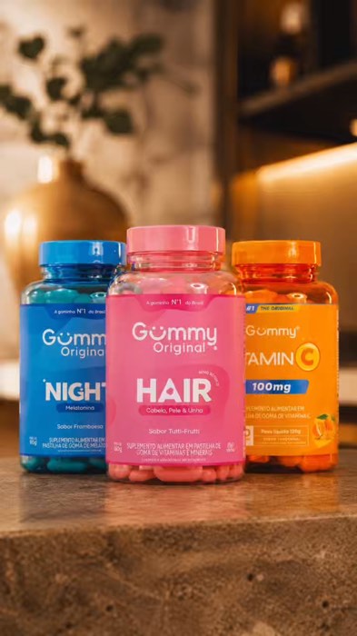 Adicione no carrinho👆🏻 Kit Gummy Original Hair + Night + Vitamina C 💖🍊🌙 #gummyoriginalhair #GummyNight  #GummyVitaminaC  #gummy #kitGummy