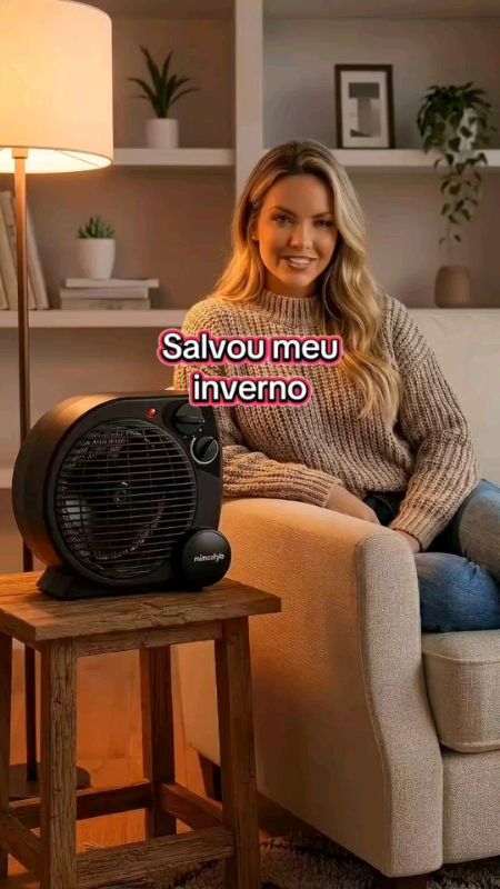 #aquecedor #portátil #quente #ventilador #mimo #style